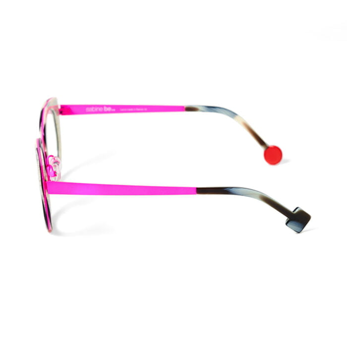 Sabine be sweet 407 fucsia fluo/legno occhiali da vista – Sabine Be – 000000978002