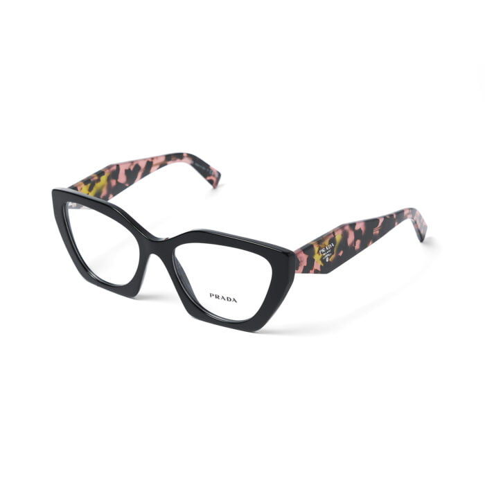 Prada 09YV Nero e aste camouflage Occhiali da Vista – Prada – 8056597626309