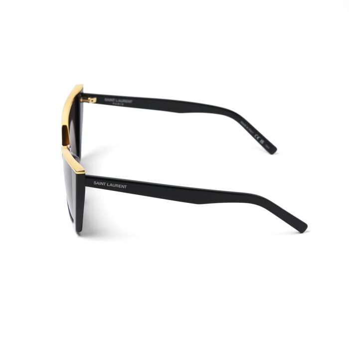 Saint Laurent SL 570 Black Gold Occhiali da sole Unisex – Saint Laurent – 889652418216