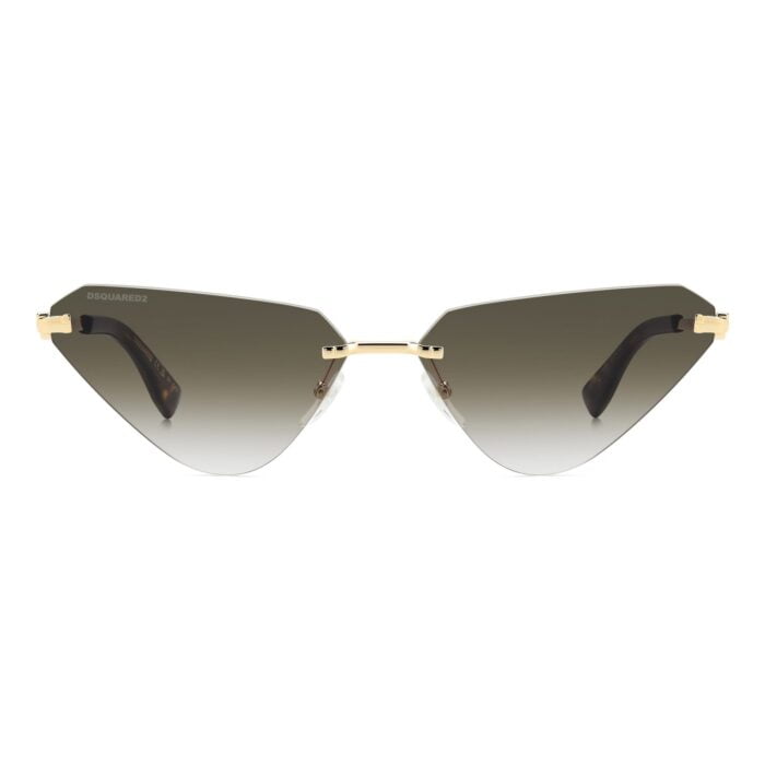Dsquared D2 0108/s Gold Green occhiali da sole – Dsquared – 716736920283