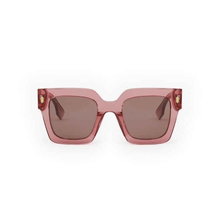 Fendi FE40101I Coral red crystal occhiali da sole – Fendi – _192337139826