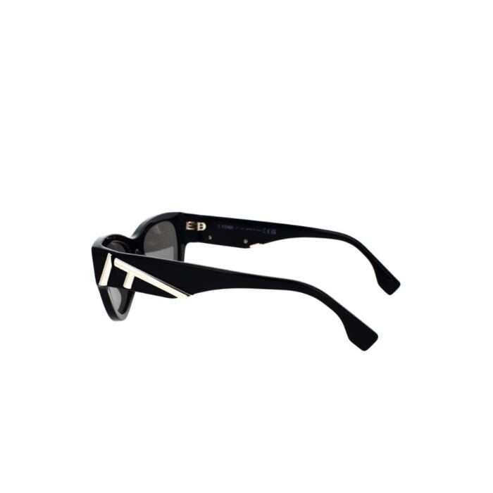 Fendi FE40135I 01A Black silver occhiali da sole – Fendi – 192337170348