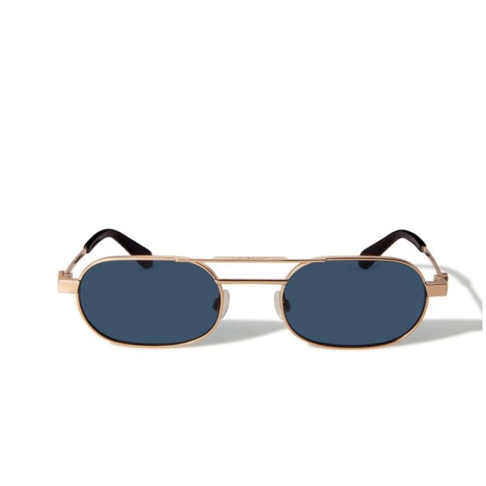 Off white Virgil OERI123 Vaiden gold blue occhiali da sole – Off White – 8055266021254