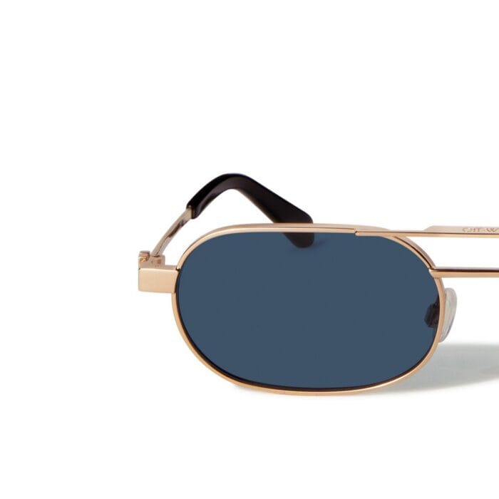 Off white Virgil OERI123 Vaiden gold blue occhiali da sole – Off White – 8055266021254
