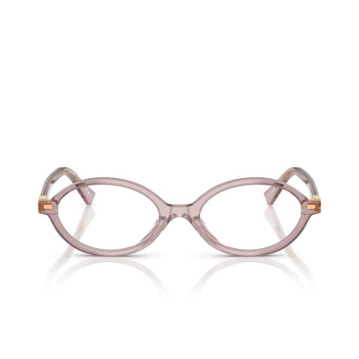 Miu Miu 01XV 12W1O1 malva trasparente Occhiali Da Vista – MIUMIU – 8056262347119
