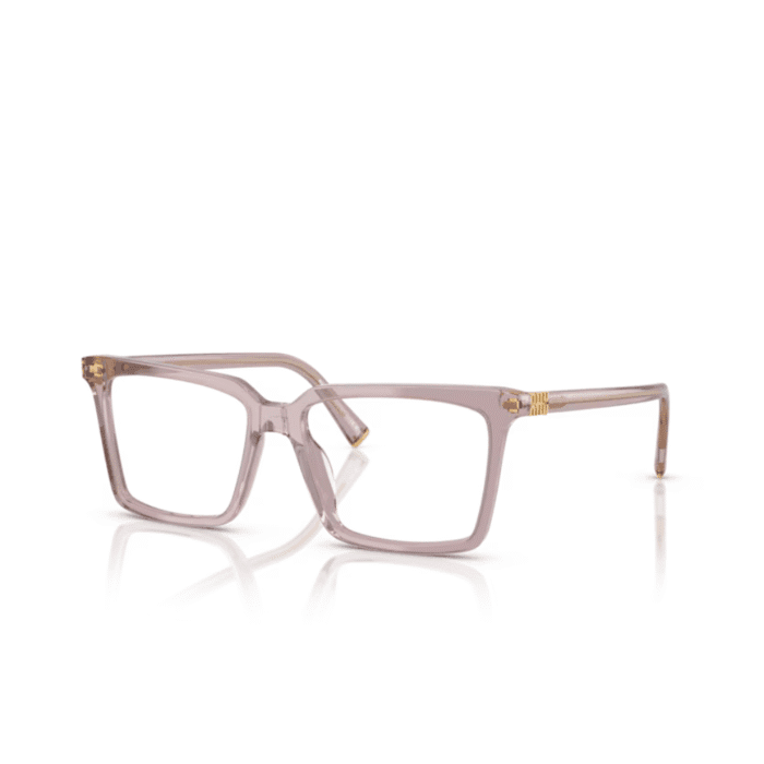Miu Miu 08XV 12W1O1 malva trasparente Occhiali Da Vista – MIUMIU – 8056262345467