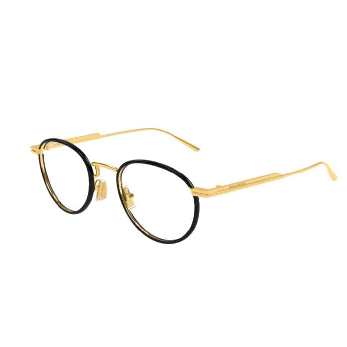 BOTTEGA VENETA BV1389S 48/21 006 gold gold transp occhiali da vista – Bottega Veneta – 889652561622
