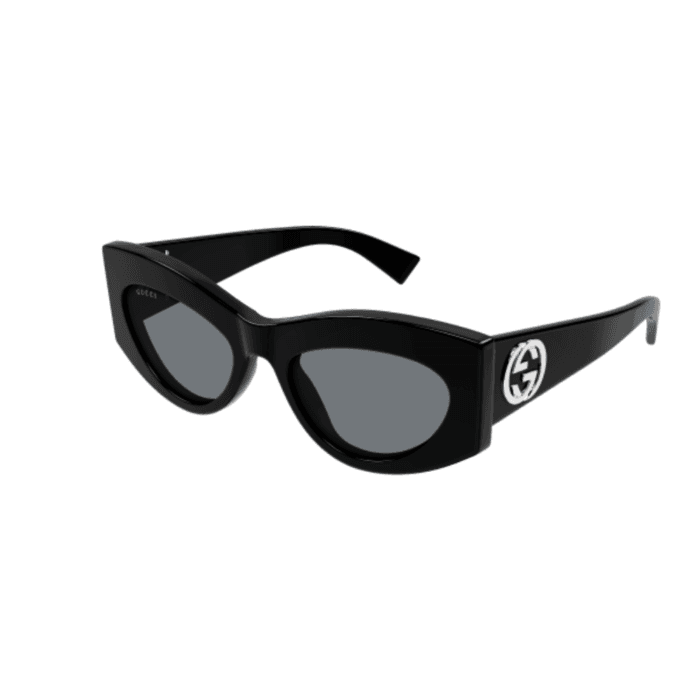 Gucci GG1843s 001 nero occhiali da sole – GUCCI – 889652528793