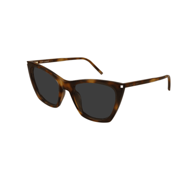 Saint Laurent SL 214 KATE THIN 003 havana occhiali da sole – Saint Laurent – 889652566481