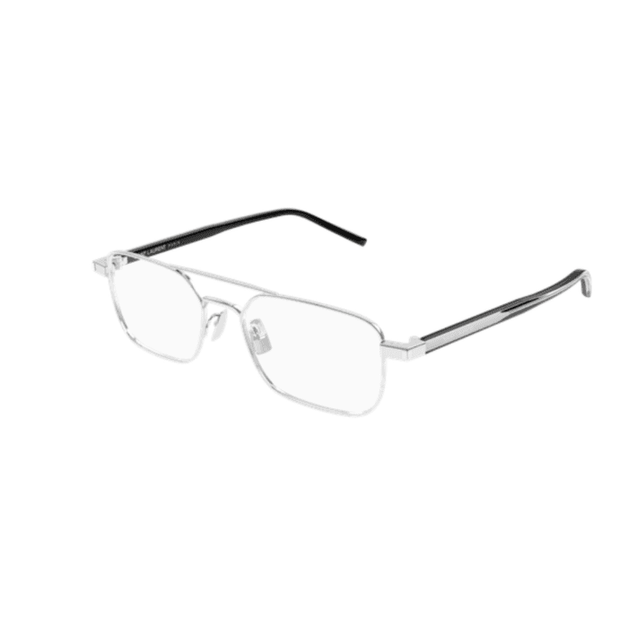 Saint Laurent SL 780 001 silver occhiali da vista – Saint Laurent – 889652555812