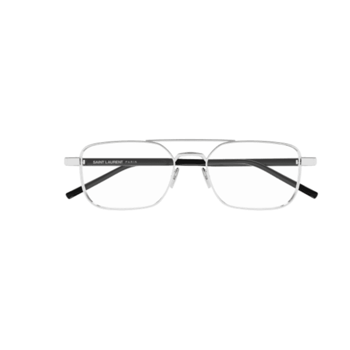 Saint Laurent SL 780 001 silver occhiali da vista – Saint Laurent – 889652555812