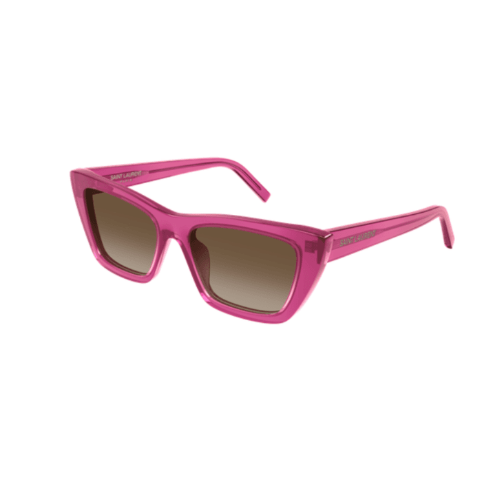 Saint Laurent SL 276 MICA 061 rosa occhiali da sole – Saint Laurent – 889652555041