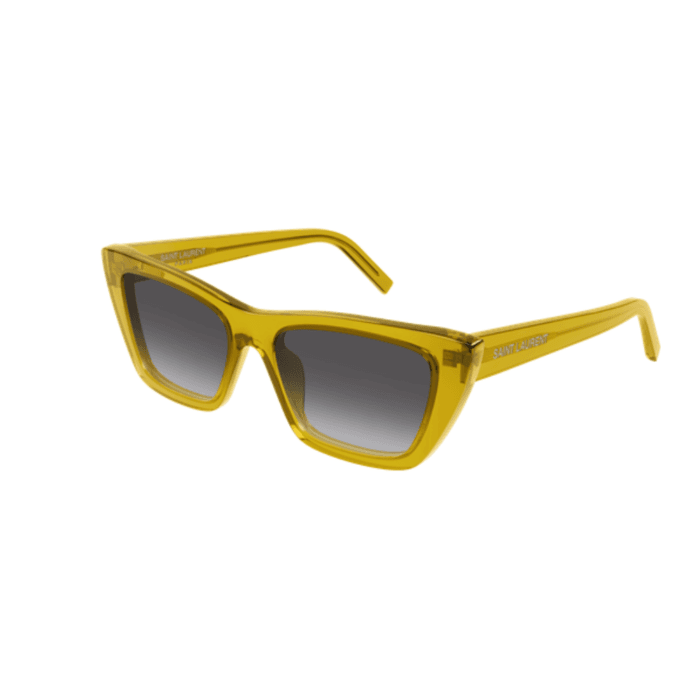 Saint Laurent SL276 MICA 062 giallo occhiali da sole – Saint Laurent – 889652555119