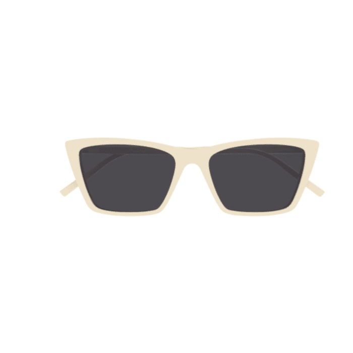 Saint Laurent SL 737 MICA THIN 005 avorio occhiali da sole – Saint Laurent – 889652554815