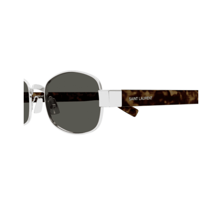 Saint Laurent SL 706 002 silver/havana occhiali da sole – Saint Laurent – 889652516318