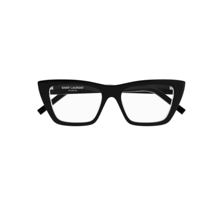 Saint Laurent SL 276 MICA OPT 009 nero/bianco occhiali da vista – Saint Laurent – 889652566191