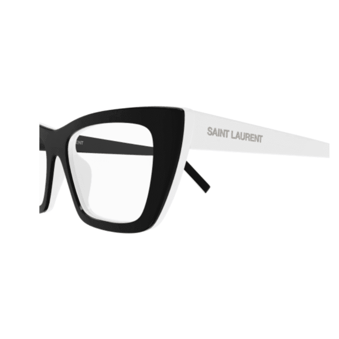 Saint Laurent SL 276 MICA OPT 009 nero/bianco occhiali da vista – Saint Laurent – 889652566191