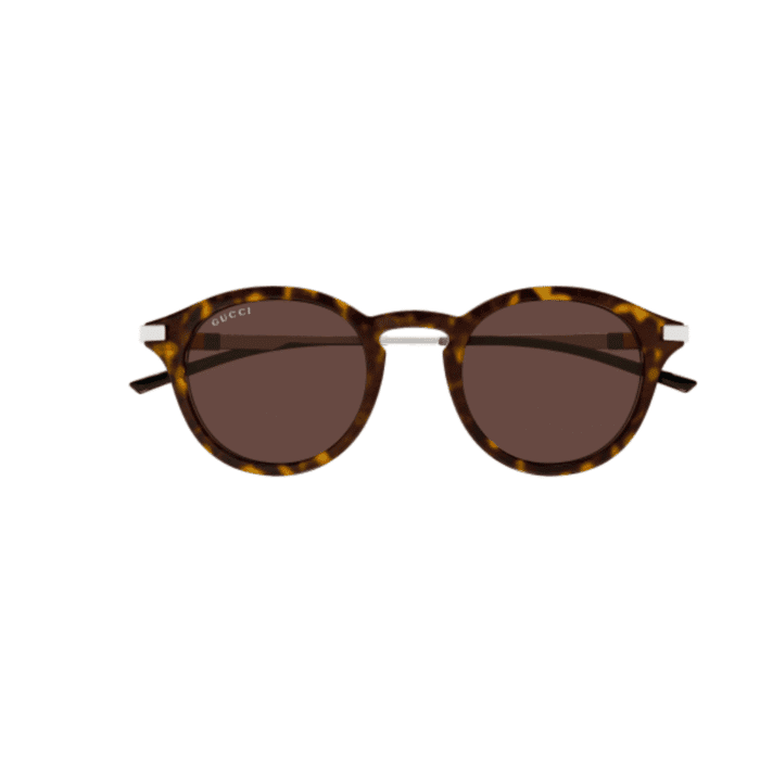 Gucci GG1890S 002 havana/silver occhiali da sole – GUCCI – 889652528663