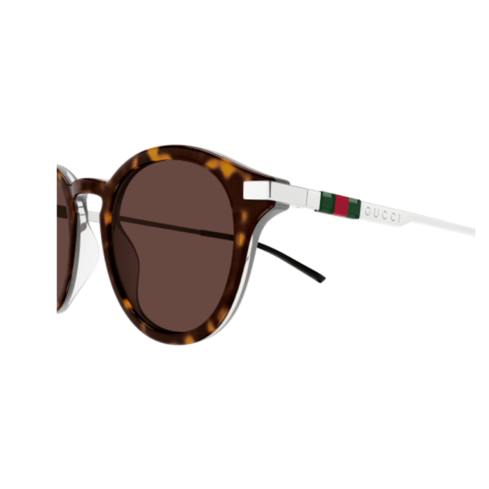 Gucci GG1890S 002 havana/silver occhiali da sole – GUCCI – 889652528663