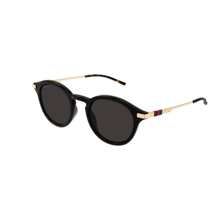 Gucci GG1890S 001 nero/oro occhiali da sole – GUCCI – 889652528656