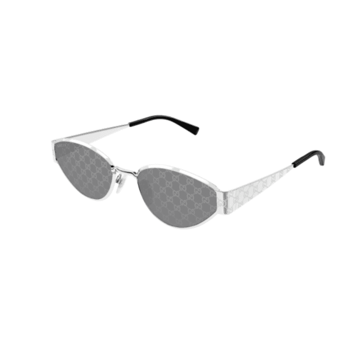 Gucci GG1853S 002 silver occhiali da sole – GUCCI – 889652529486
