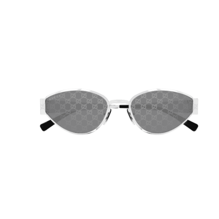 Gucci GG1853S 002 silver occhiali da sole – GUCCI – 889652529486
