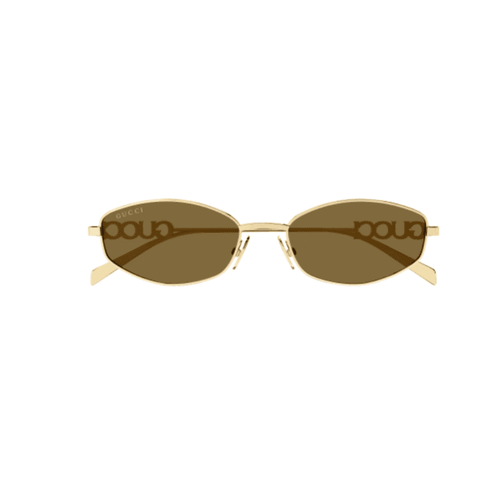 Gucci GG1802S 005 gold occhiali da sole – GUCCI – 889652528335