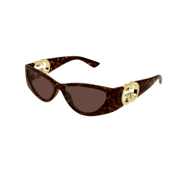 Gucci GG1824S 002 havana occhiali da sole – GUCCI – 889652527253