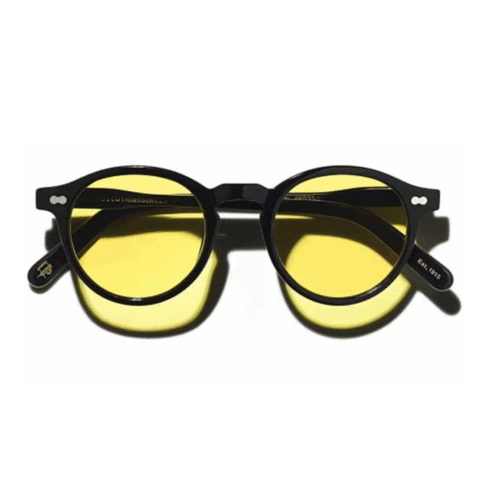 MOSCOT Miltzen Sun black mellow yellow occhiali da sole – Moscot –