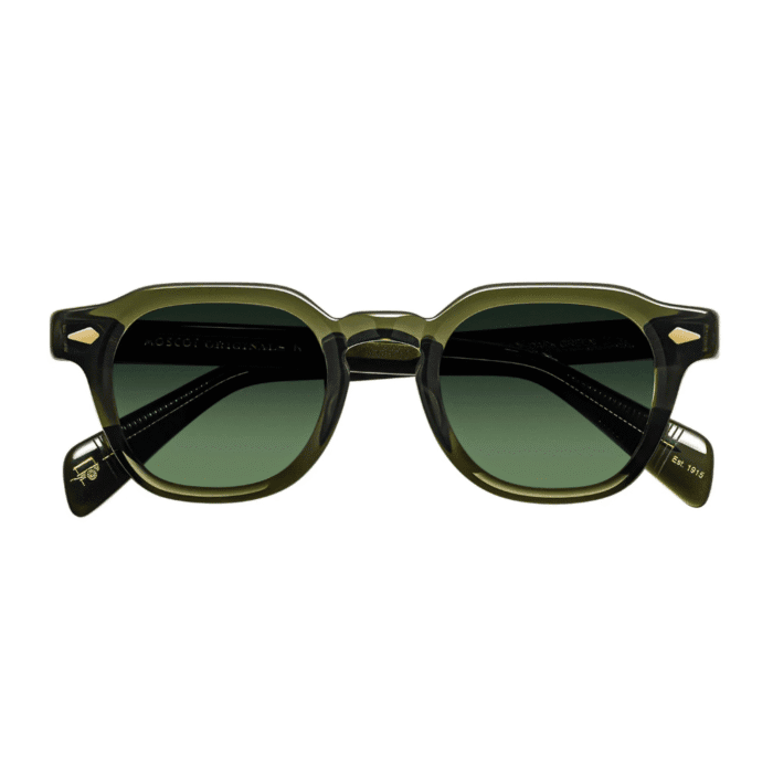 MOSCOT Dolt Sun dark green forest wood occhiali da sole – Moscot –