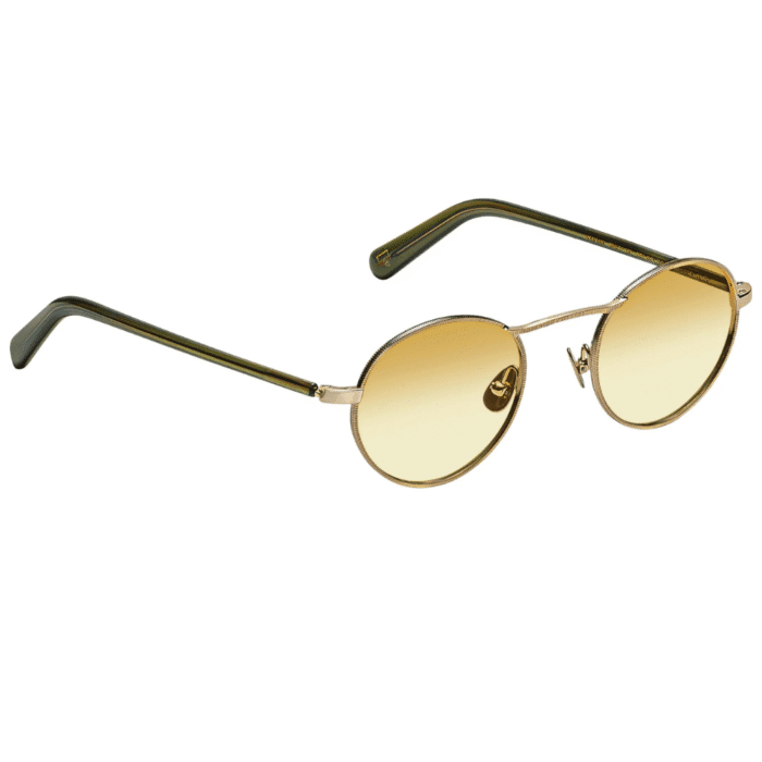 MOSCOT Kanaka Sun gold dark green occhiali da sole – Moscot –