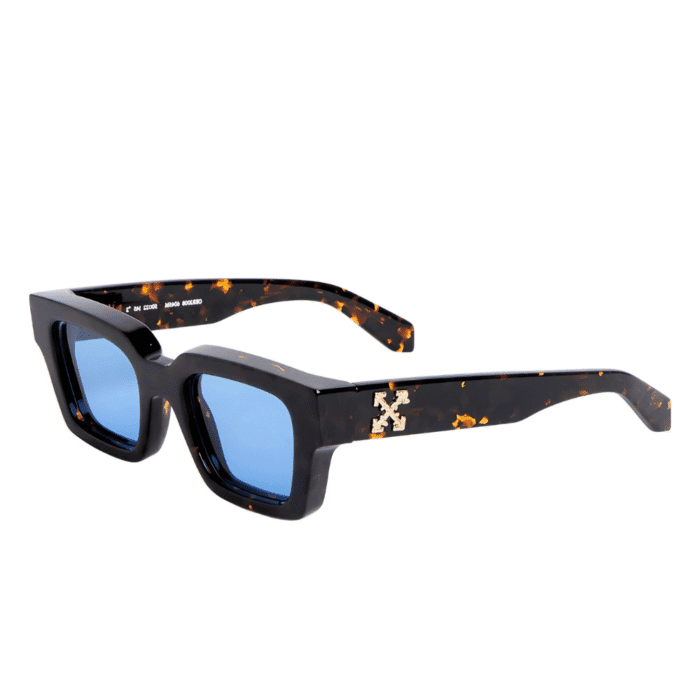 Off White OERI008 VIRGIL 6045 havana blue occhiali da sole – Off White – 8055266240259