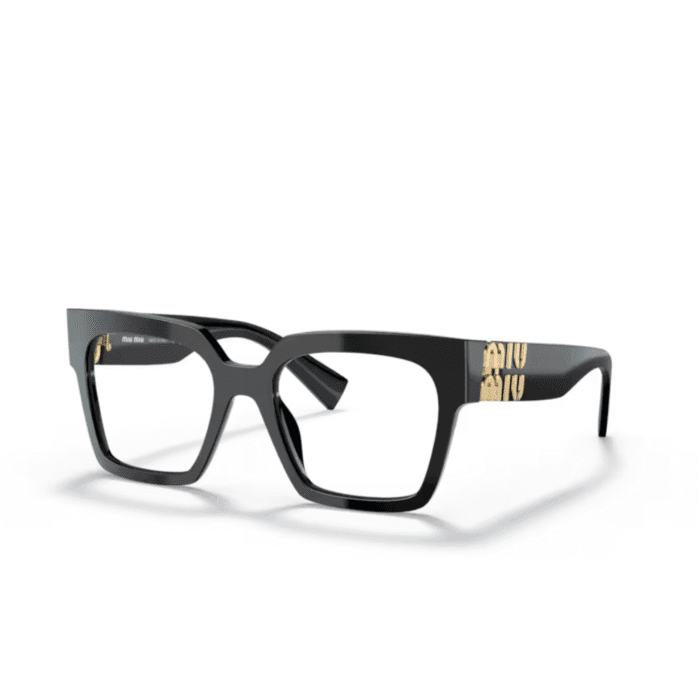 Miu Miu 04UV 1AB1O1 nero Occhiali Da Vista – MIUMIU – 8056597669016
