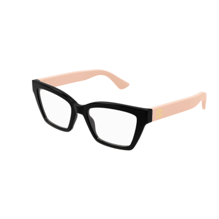 Gucci GG1715O 006 nero/rosa occhiali da vista – GUCCI – 889652526089