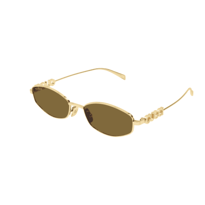 Gucci GG1802S 005 gold occhiali da sole – GUCCI – 889652528335