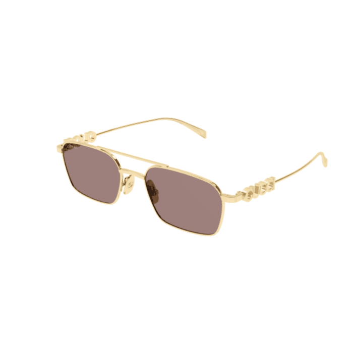 Gucci GG1804s 003 gold occhiali da sole – GUCCI – 889652528380