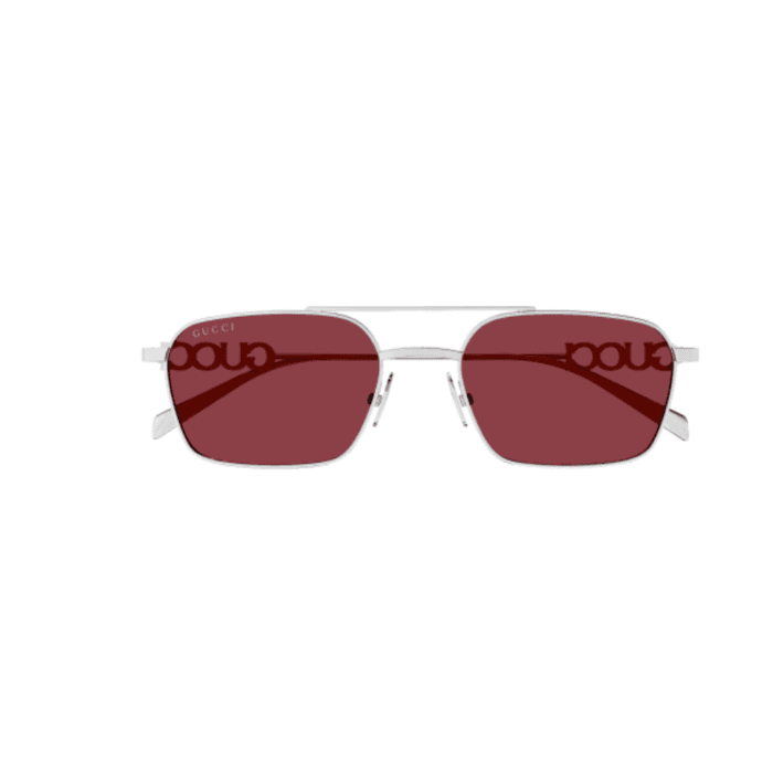 Gucci GG1804s 004 silver occhiali da sole – GUCCI – 889652528397