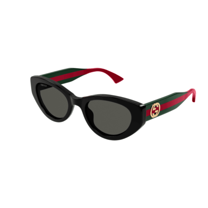 Gucci GG1862s 001 nero/verde occhiali da sole – GUCCI – 889652531090