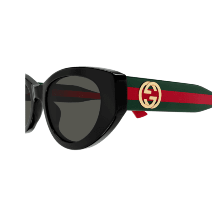 Gucci GG1862s 001 nero/verde occhiali da sole – GUCCI – 889652531090