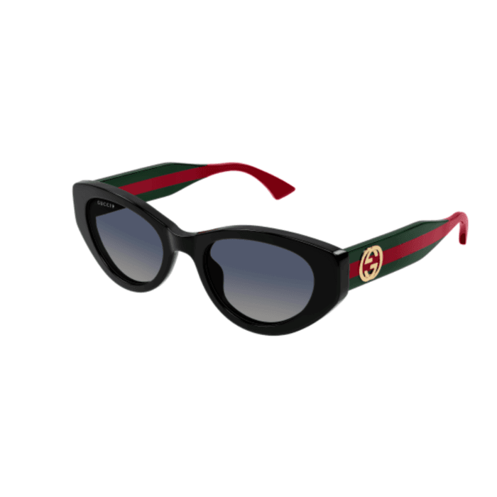 Gucci GG1862s 005 nero/verde occhiali da sole – GUCCI – 889652531137