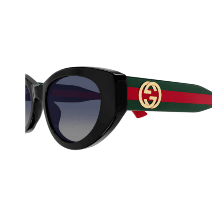 Gucci GG1862s 005 nero/verde occhiali da sole – GUCCI – 889652531137