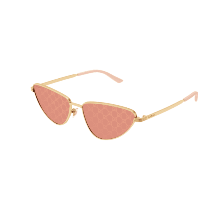 Gucci GG1879s 001 gold occhiali da sole – GUCCI – 889652529899