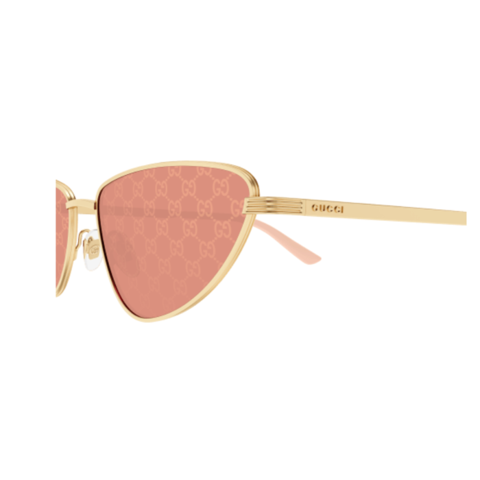 Gucci GG1879s 001 gold occhiali da sole – GUCCI – 889652529899