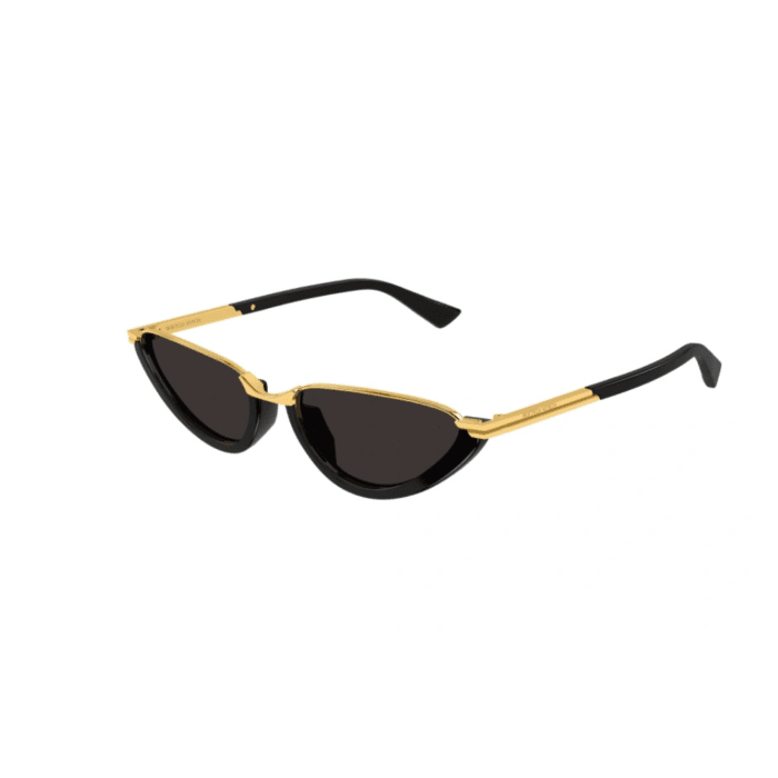 Bottega Veneta BV1346S 001 nero/oro occhiali da sole – Bottega Veneta – 889652526966