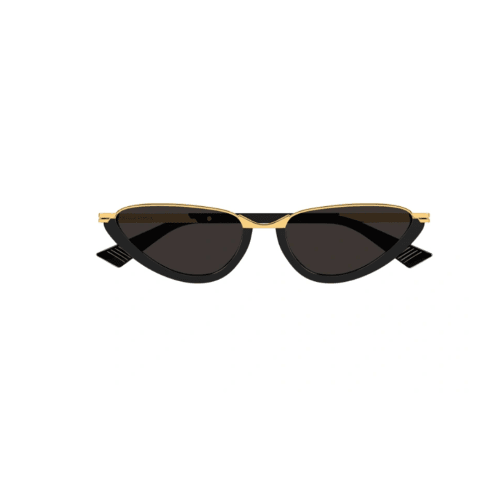 Bottega Veneta BV1346S 001 nero/oro occhiali da sole – Bottega Veneta – 889652526966