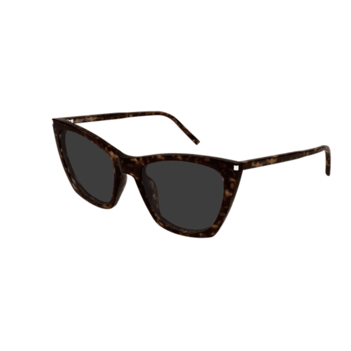 Saint Laurent SL 214 KATE THIN 002 havana occhiali da sole – Saint Laurent – 889652566474