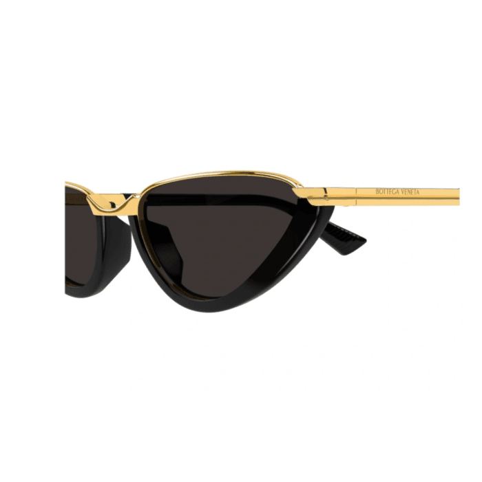 Bottega Veneta BV1346S 001 nero/oro occhiali da sole – Bottega Veneta – 889652526966