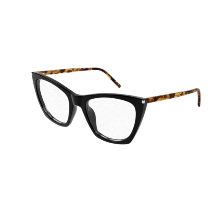 Saint Laurent SL 214 KATE THIN OPT 006 nero/havana occhiali da vista – Saint Laurent – 889652566085