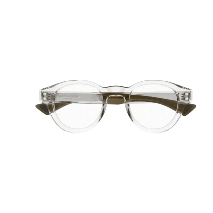 Saint Laurent SL 792 004 cristallo occhiali da vista – Saint Laurent – 889652557052