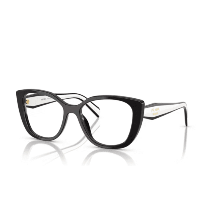 Prada B04V 16K101 nero/bianco Occhiali Da Vista – Prada – 8056262363430